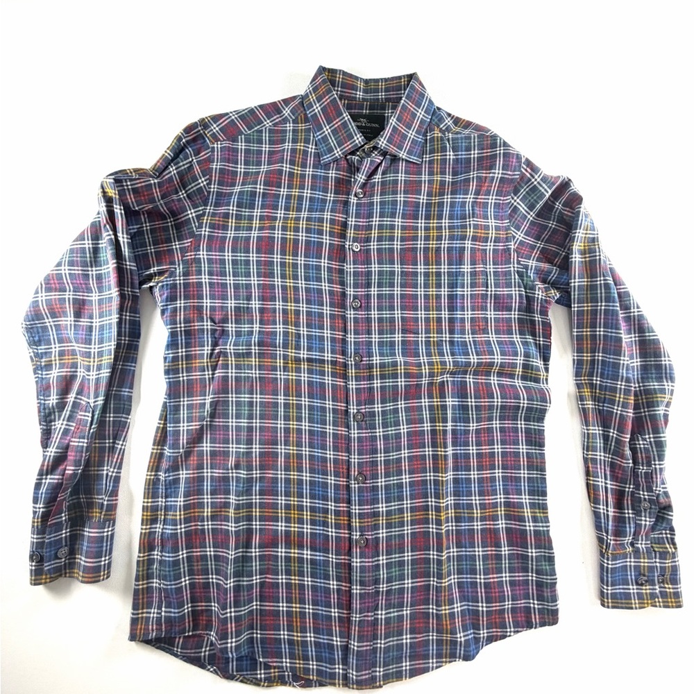 RODD & GUNN Hilderthorpe Cotton LS In Chambrey Woven in Italy Size M